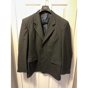 Emporio Collection Blazer - dark grey pinstriped